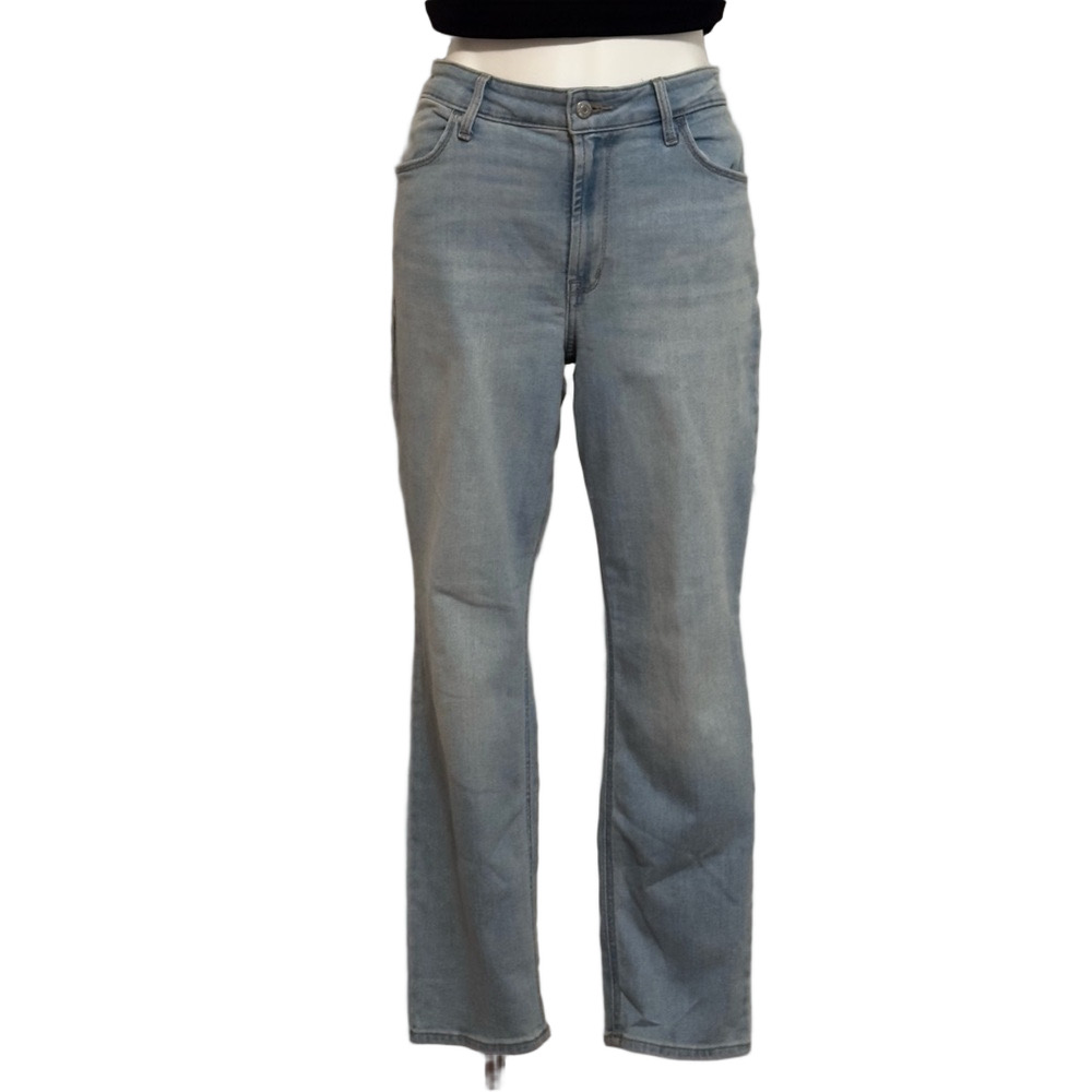 Old Navy WOW Straight High Rise Light Blue Jeans